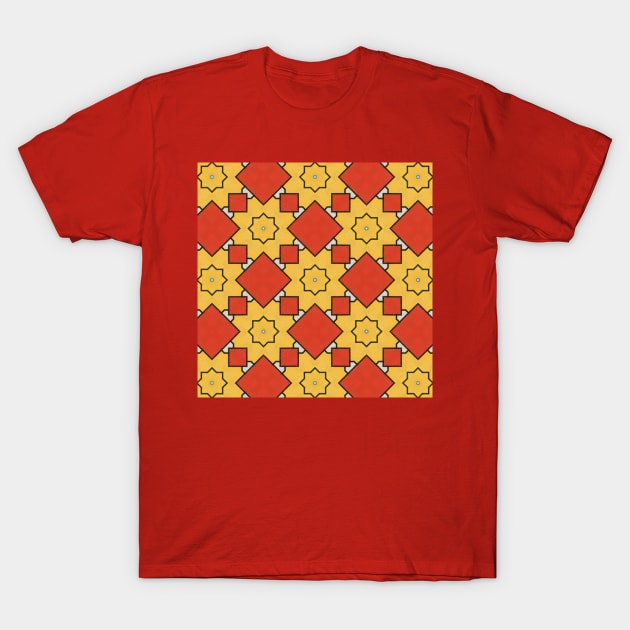 Sun pattern (sun pattern antava, floral, sun pattern redbubble and sun pattern artist) T-Shirt by Thepurplepig